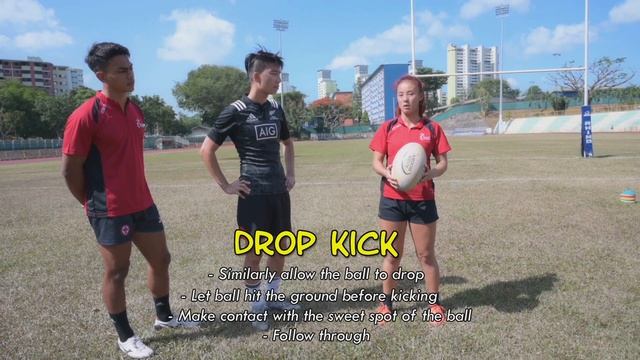 #Rugby101: How To Kick A Rugby Ball [Rugby For Beginners]