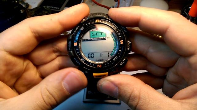 CASIO WR100M Time Set смотреть онлайн