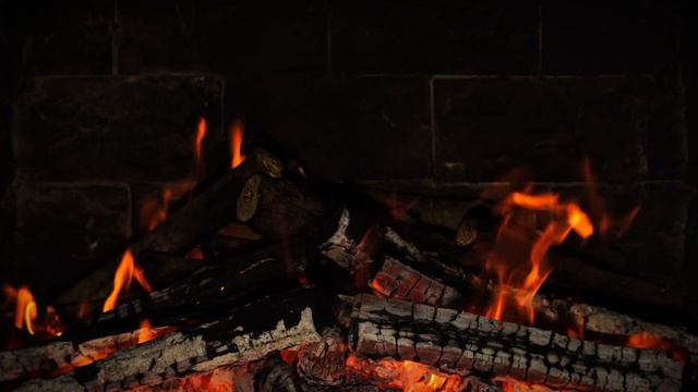 🔥 Cozy Fireplace 4K (YEAR 2024). Fireplace Ambience. Fireplace With Crackling Fire Sound 12 HOURS
