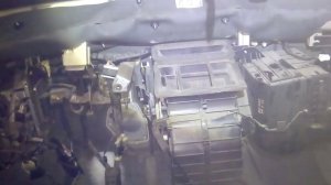 снятие торпеды киа рио 1 рестайлинг и снятие отопителя печки,замена радиатора печки