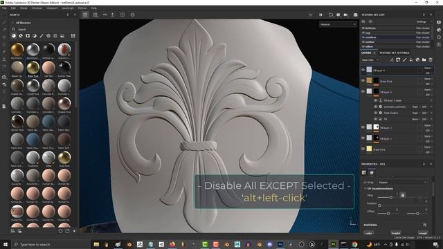 Substance-Painter: Ornamental Emblems (OUTLINES!!) смотреть онлайн