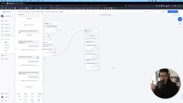 [ManyChat Tutorial] Building an Appointment Booking Chatbot смотреть онлайн
