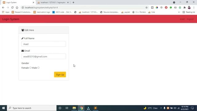 Edit and Update Functionality in php - Hindi/Urdu - Asad Mukhtar смотреть онлайн