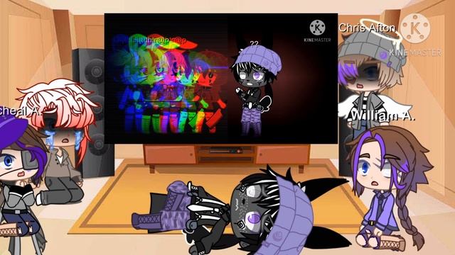 《Aftons react to》 □Wanna Play■ ♡Elizabeth Afton Meme ♡ смотреть онлайн