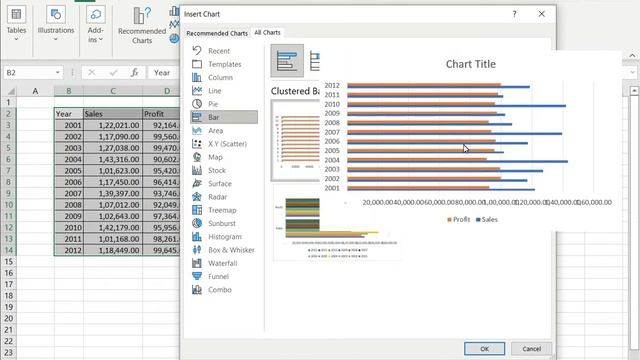 How to make a bar graph in Excel with 3 variables смотреть онлайн