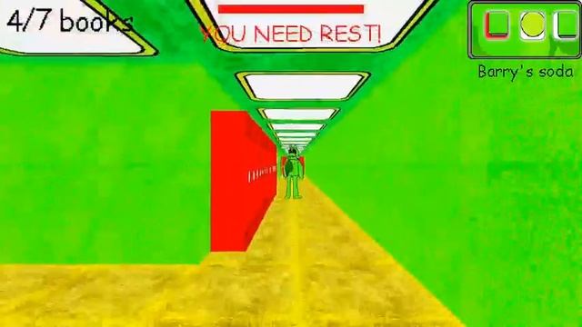 Barry's Basics To A Good Doried (Um Mod De Baldi's Basics Feito Por Martin The Goof Games)