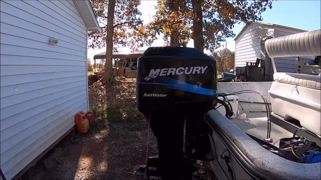 2005 Mercury 90 HP Saltwater 2 Stoke for sale смотреть онлайн