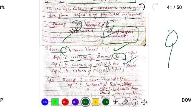 Operator and assignment part E |core java 23 instanceOf operator detail explanation in #hindi #java смотреть онлайн