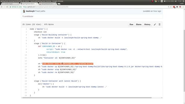 Simple workflow for Jenkins 2.0 and Docker смотреть онлайн