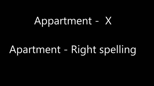 Spelling Exercises through Signboards - Exercise # 4 смотреть онлайн