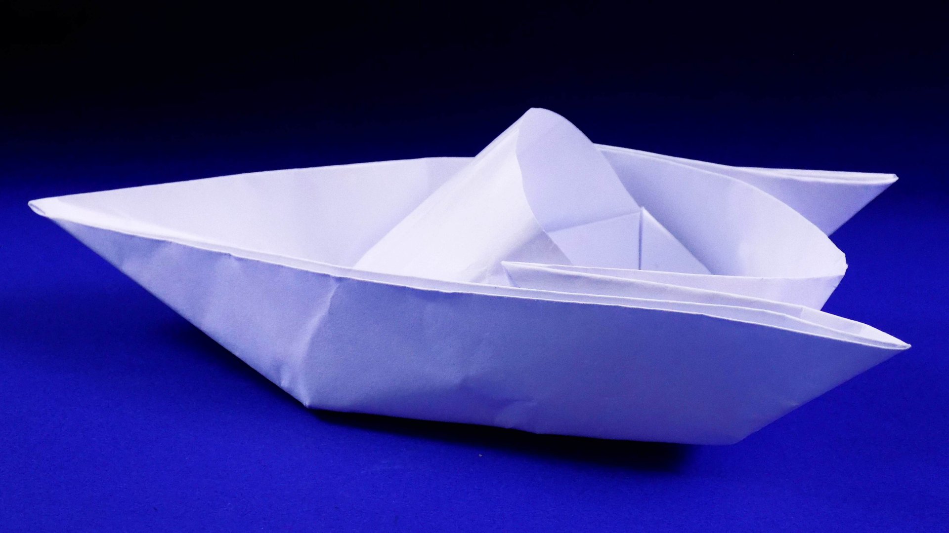 How To Make A Paper Boat That Floats - Origami Boat