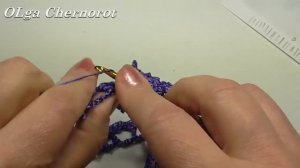 Кокетка   воротник крючком  Ч1