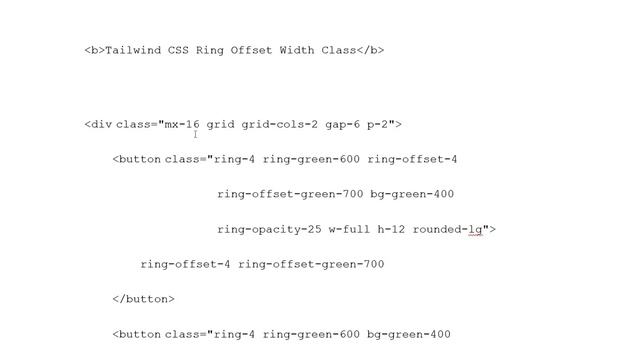 Tailwind CSS | Ring Offset Width смотреть онлайн