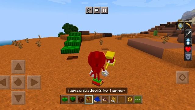 Sonic The Hedgehog ADDON in Minecraft PE смотреть онлайн