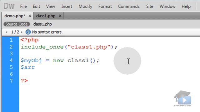 PHP Tutorial - get_object_vars() Function смотреть онлайн