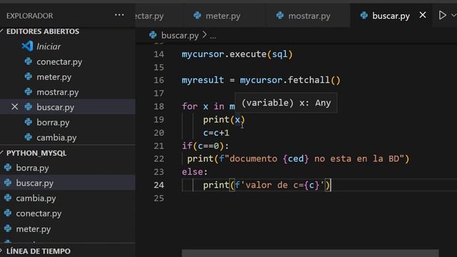 buscar un registro en BD con Python смотреть онлайн