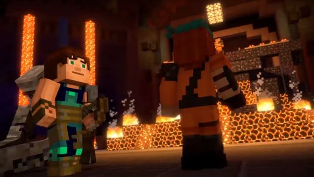Minecraft: Story Mode Season 2 Romeo's Challenge смотреть онлайн
