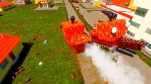 ЭВОЛЮЦИЯ БОГА УНИТАЗА ИЗ ЧЕРНОБЫЛЯ В BRICK RIGS! ИЗ МАЛЫША В ОГРОМНОГО ЛЕГО ПОЖИРАТЕЛЯ В БРИК РИГС!