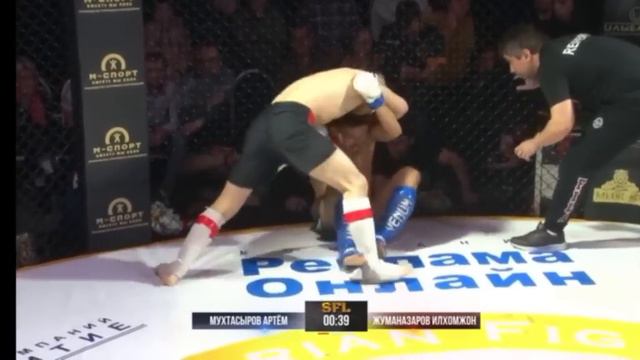 🏆БОЙ в легчайшем весе🏆 Жуманазаров Илхомжон - Мухтасыров Артём 🔶 смотреть онлайн