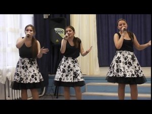 ансамбль ,, Гармония"   Стоят девчонки