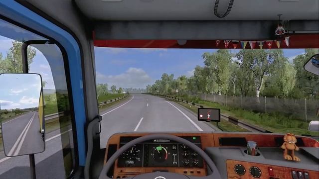 ETS2 1.39 RusMap 2.3.1 Mercedes Actros MP1 Smolensk - Borisoglebsk смотреть онлайн