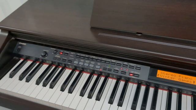 Casio Celviano AP-80R digital piano arranger in dark rosewood stock number 23109 смотреть онлайн