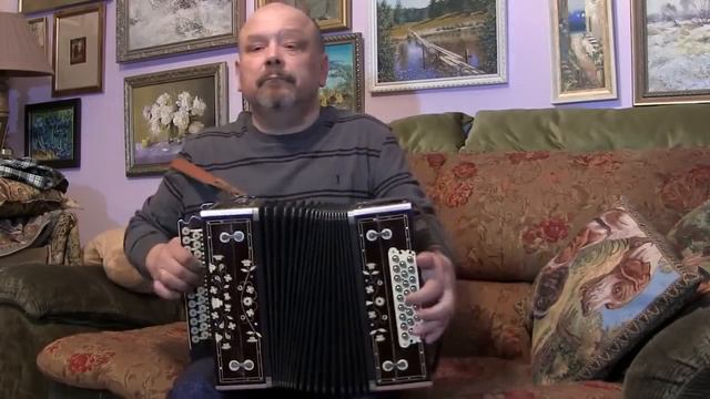 КРАСИВЫЙ наигрыш Распрягайте хлопцы коней..на гармошке Нижегородской