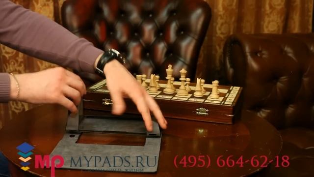 Чехол-обложка-книжка для Lenovo Yoga Tablet 8 B6000 черный кожаный смотреть онлайн