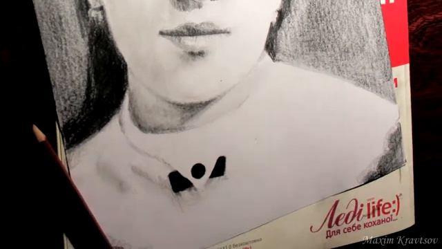 Speed painting. Ускоренное рисование портрета. смотреть онлайн