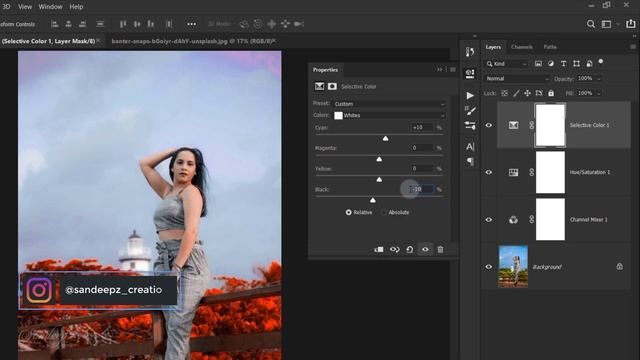 Red Theme Color Grading Effect in Photoshop | Photo Effects + FREE ACTION FILE смотреть онлайн