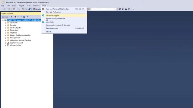 Actualizando el SQL Server Management Studio смотреть онлайн