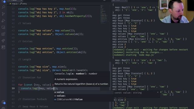 Map vs Object in JavaScript смотреть онлайн
