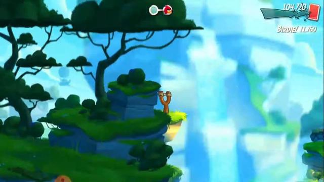 ANGRY BIRDS 2 - (PIG CITY) (Level 11) Extra Three Card ! GamePlay | king pig panic today смотреть онлайн
