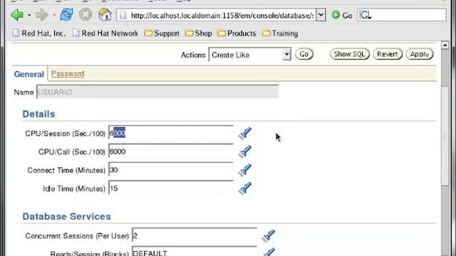 Modificar Perfiles de Usuario en ORACLE ENTERPRISE MANAGER смотреть онлайн