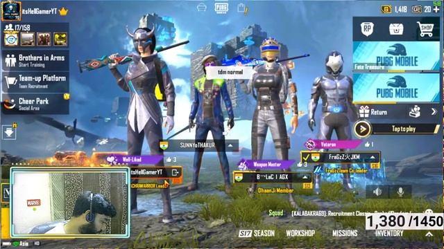 PUBG MOBILE LIVE STREAM | #facecam смотреть онлайн