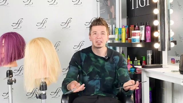 Обучение начинающих парикмахеров: УРОК 6. На ком отрабатывать, если нет моделей. смотреть онлайн