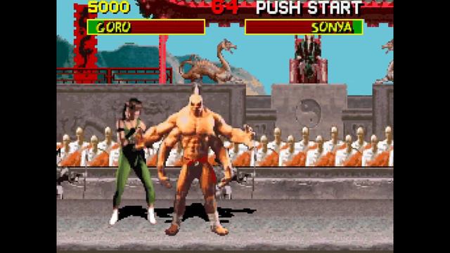 Mortal Kombat SNES Goro Gameplay смотреть онлайн
