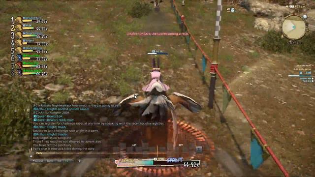 FINAL FANTASY XIV Chocobo Racing смотреть онлайн