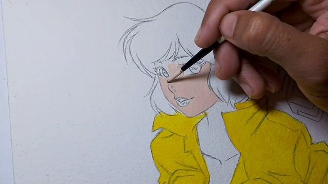 Layer 1 Acrylics Paint | Drawing April O'neil A 90's Character | ss_art1 смотреть онлайн