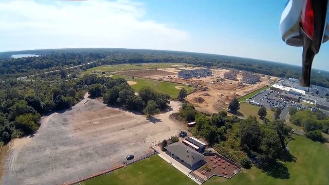Flying the Tarantula Drone in Great River Soccer Field. смотреть онлайн