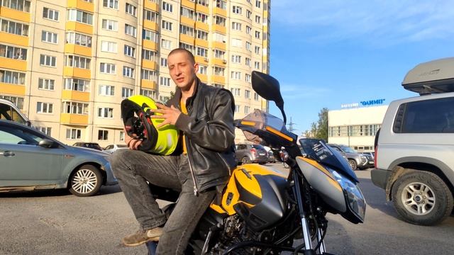 Большой мотообзор для путешествий. Bajaj Pulsar 125 спустя 5000 км. Наслаждаюсь видами Карелии. смотреть онлайн