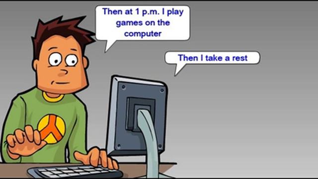 My Sunday Activities - Simple Present Tense смотреть онлайн