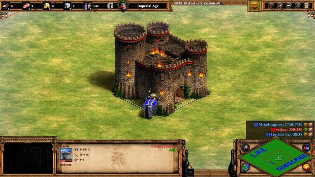 How Many Siege Elephants Do You Need to Destroy a Castle? (AoE2) смотреть онлайн