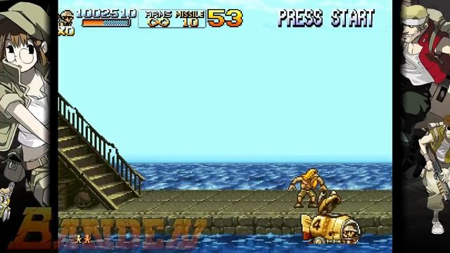 Metal Slug 5 Remake v2 - One Life Full Game (No Death, Level-8) [Fio] смотреть онлайн