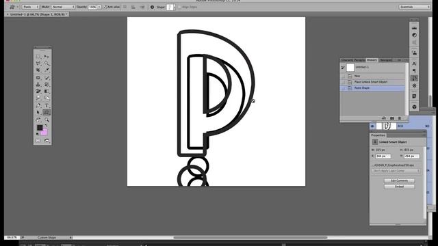 How To Use EPS Files As Photoshop Custom Shapes Tutorial