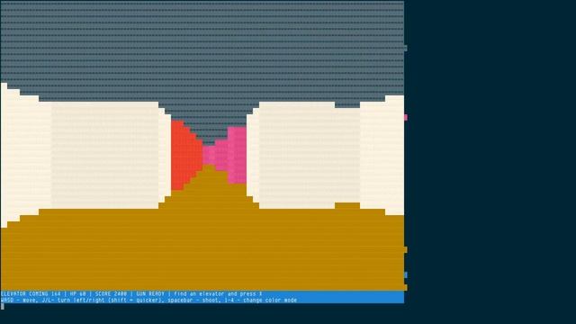 awkaster, classic Wolfenstein 3D and Doom like смотреть онлайн