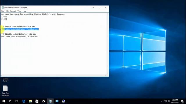 How To Enable The Hidden Administrator Account In Windows 10 смотреть онлайн