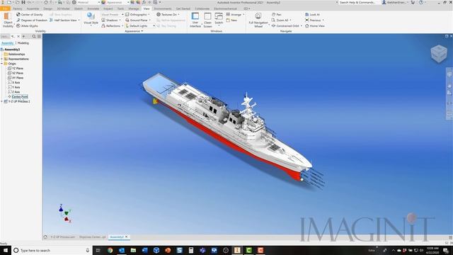 Changing an Autodesk Inventor Assembly from Y-UP to Z-UP смотреть онлайн