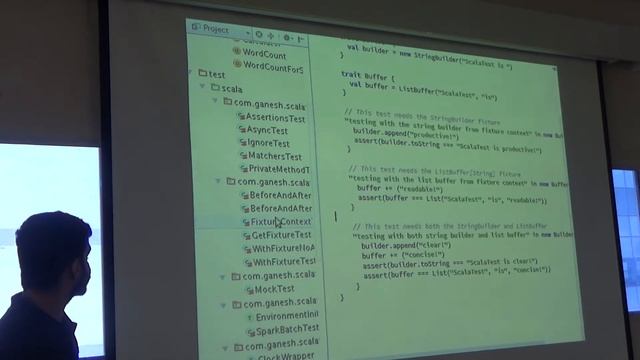 Unit testing Spark and Scala смотреть онлайн