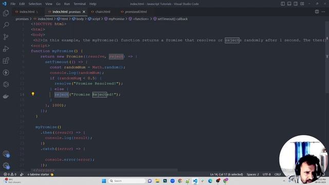 Javascript Promises смотреть онлайн
